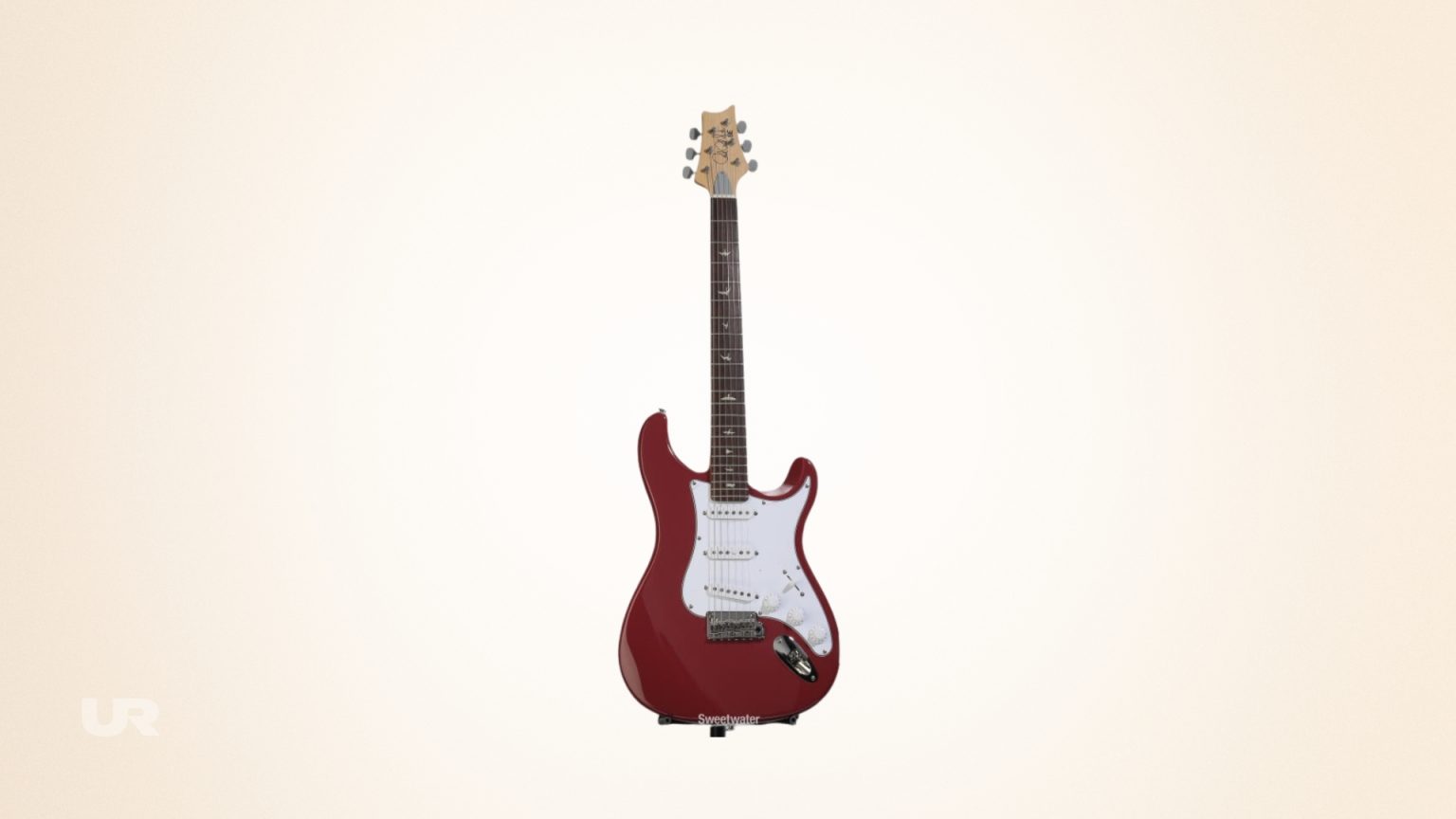 PRS SE Silver Sky on gradient background – prs se silver sky full review